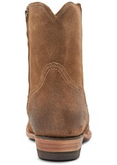 Frye Men's Austin Inside-Zip Boots - Dark Ash Suede