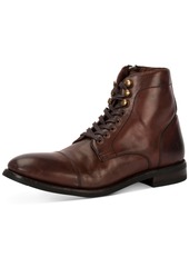 Frye Men's Ben Cap-Toe Leather Lace-Up Boots, Created for Macy's Men's Shoes