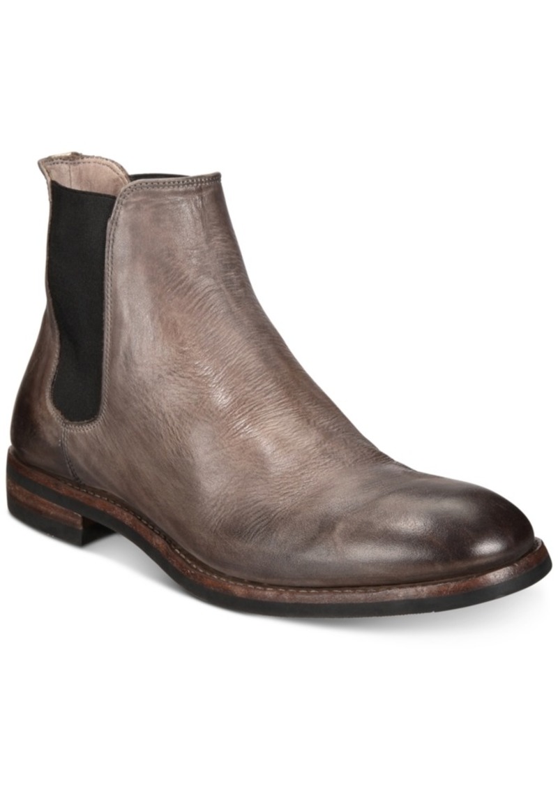 frye leather chelsea boots