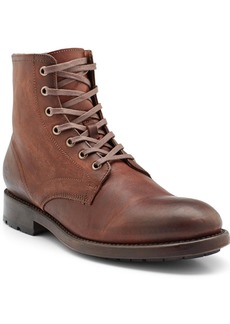 Frye Men's Bowery Lace-up Boots - Cognac Leather