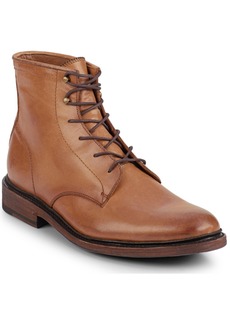 Frye Men's James Lace-up Boots - Tan Leather