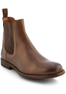Frye Men's Tyler Leather Chelsea Boots - Tan Leather