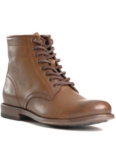Frye Men's Tyler Lace up Boots - Cognac Leather