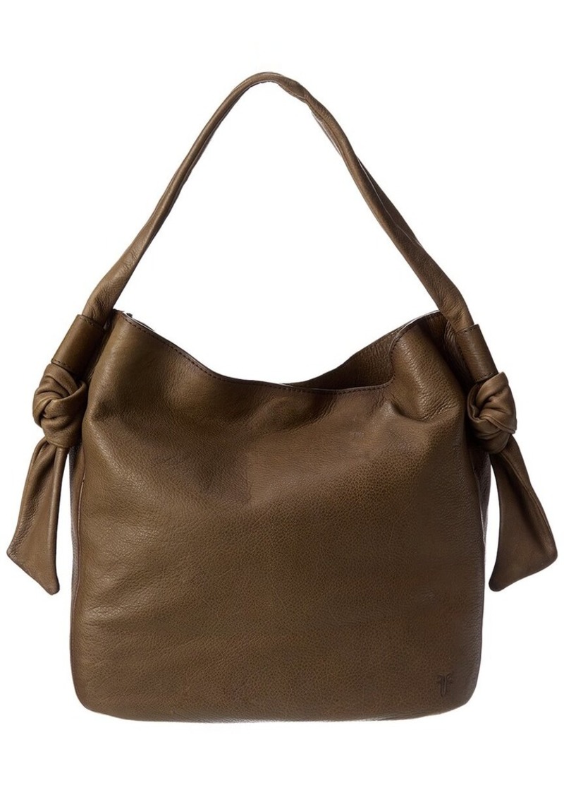 Frye Nora Knotted Leather Hobo Bag