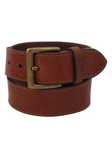 frye flat panel leather belt