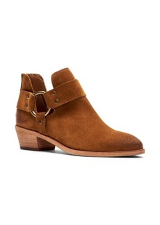 Frye Ray Low Harness Bootie in Wheat Suede at Nordstrom