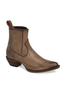 Frye Sacha Western Bootie in Stone Leather at Nordstrom