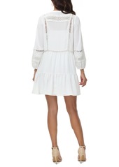 Frye Women's Dahlia Lace-Trim Babydoll Dress - Bright White