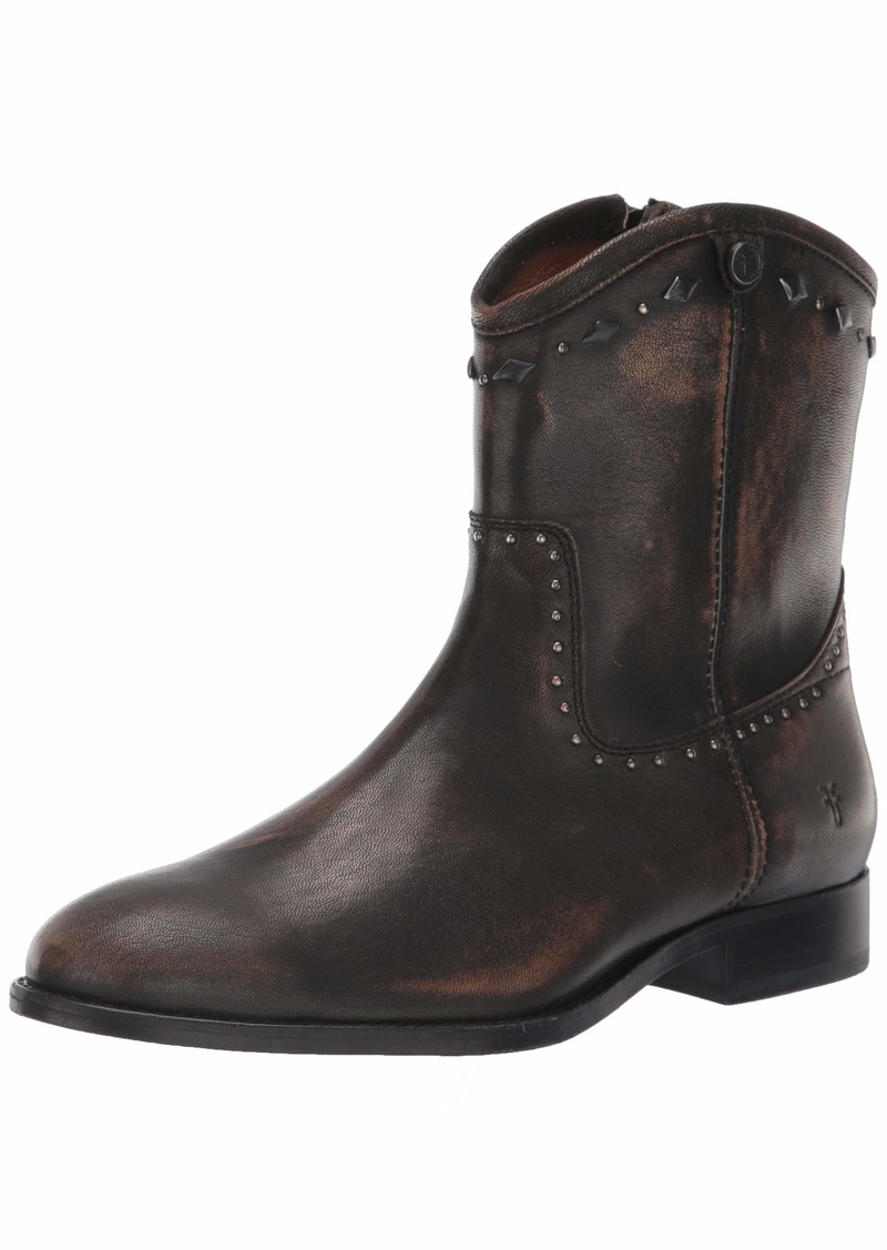 FRYE Womens Melissa Button Short Ankle Boot 