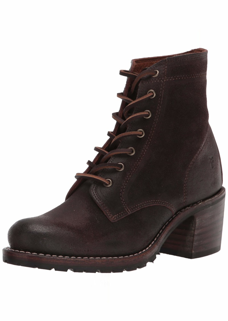 Frye Women's Sabrina 6G Lace Up Combat Boot