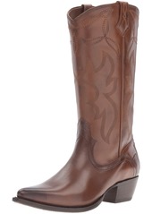 Frye Women's Shane Embroidered Tall Western Boot   M US