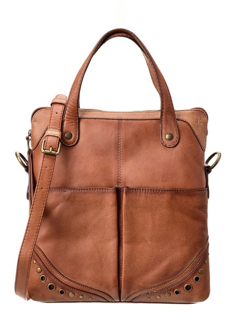 Frye Zuri Convertible Leather Shopper Tote