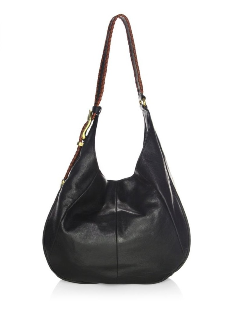 Frye Jacqui Whipstitch Leather Hobo Bag | Handbags