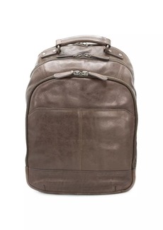 Frye Logan Multi Zip Leather Backpack