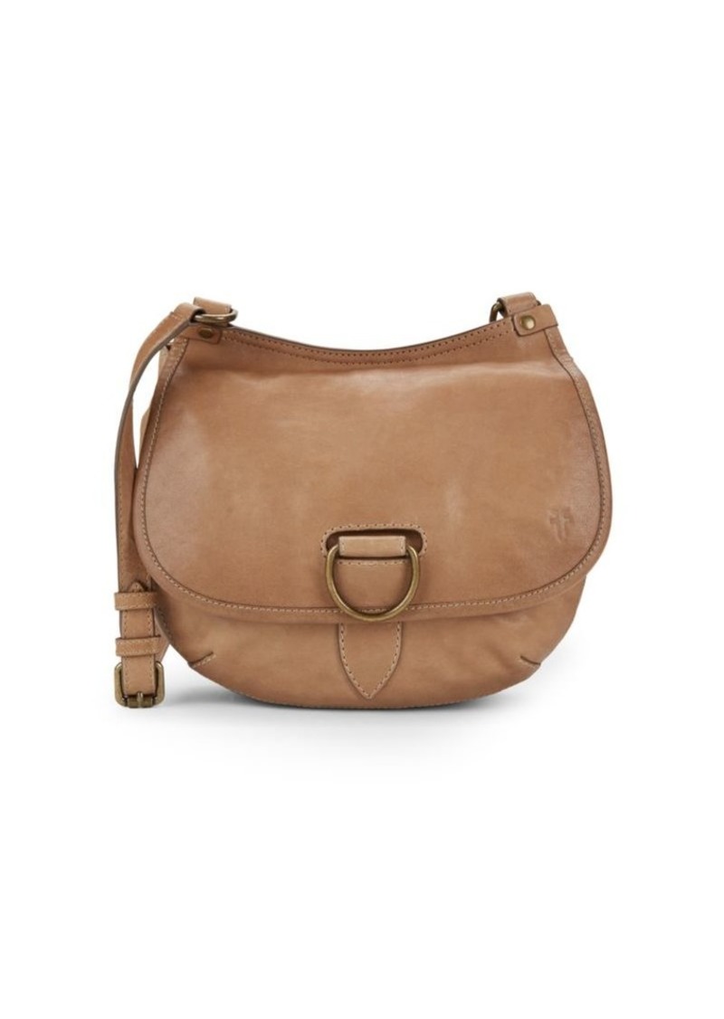 frye lucy leather crossbody bag