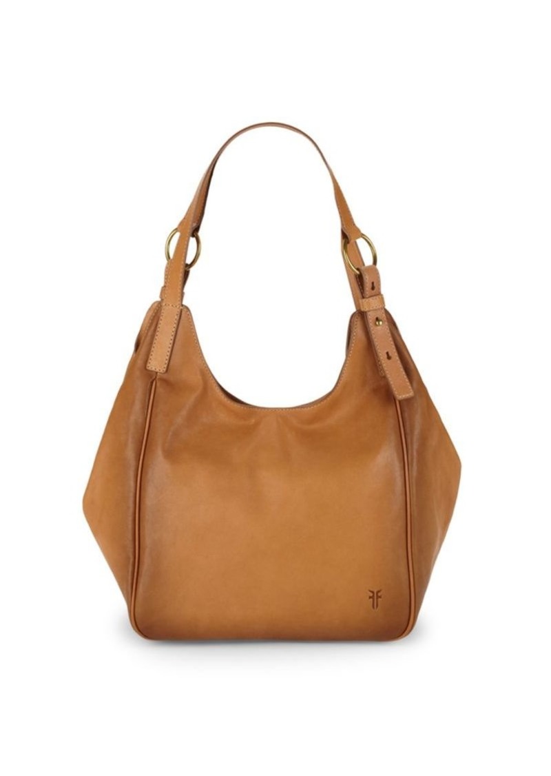 frye madison leather shoulder bag