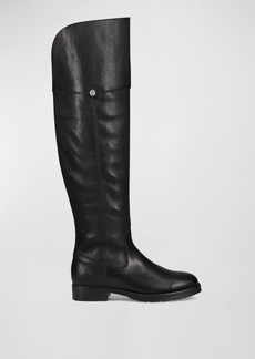 Frye Melissa Leather Over-The-Knee Boots