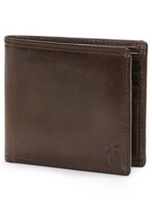 Frye 'Logan' Leather Billfold Wallet in Dark Brown at Nordstrom