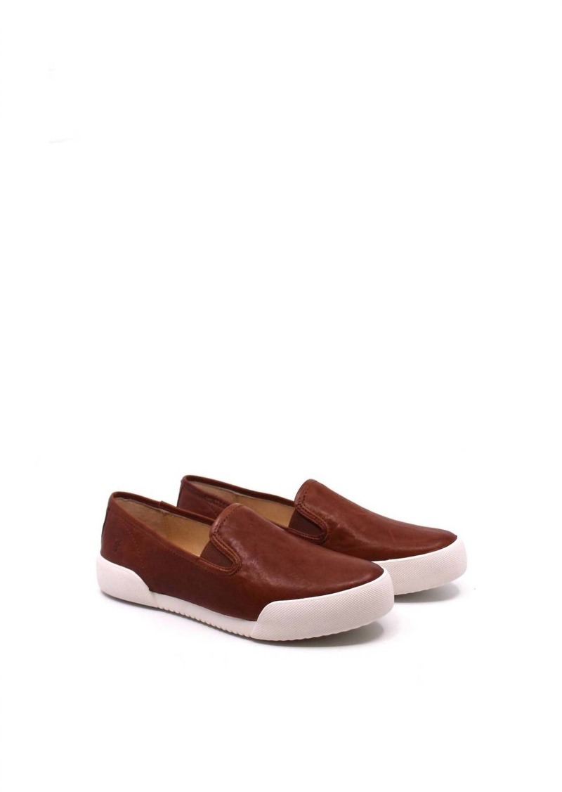 Frye Mia Slip-On Shoes In Cognac