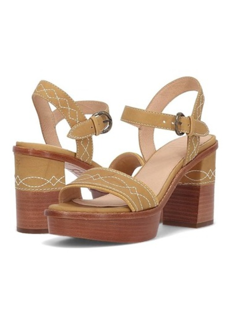 Frye Pipa Woodstock 2 Piece Platform