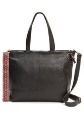 Frye and Co Piper Leather Tote in Chocolate at Nordstrom