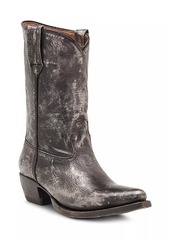 Frye Sacha Metallic Leather Western Boots
