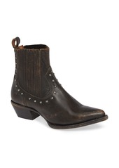 FRYE Sacha Studded Chelsea Boot in Black Leather at Nordstrom