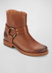 Frye Veronica Leather Harness Moto Boots