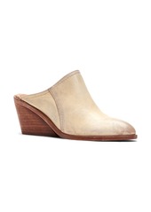 FRYE Serna Mule in White Leather at Nordstrom