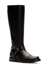 Frye Veronica Harness Knee High Boot in Black Leather at Nordstrom