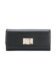 Furla 1927 grained-effect wallet