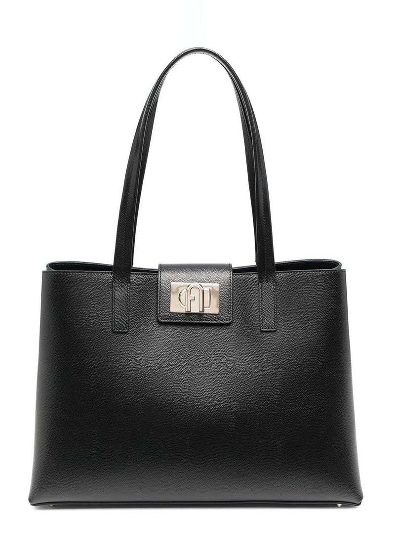 Furla 1927 leather tote bag