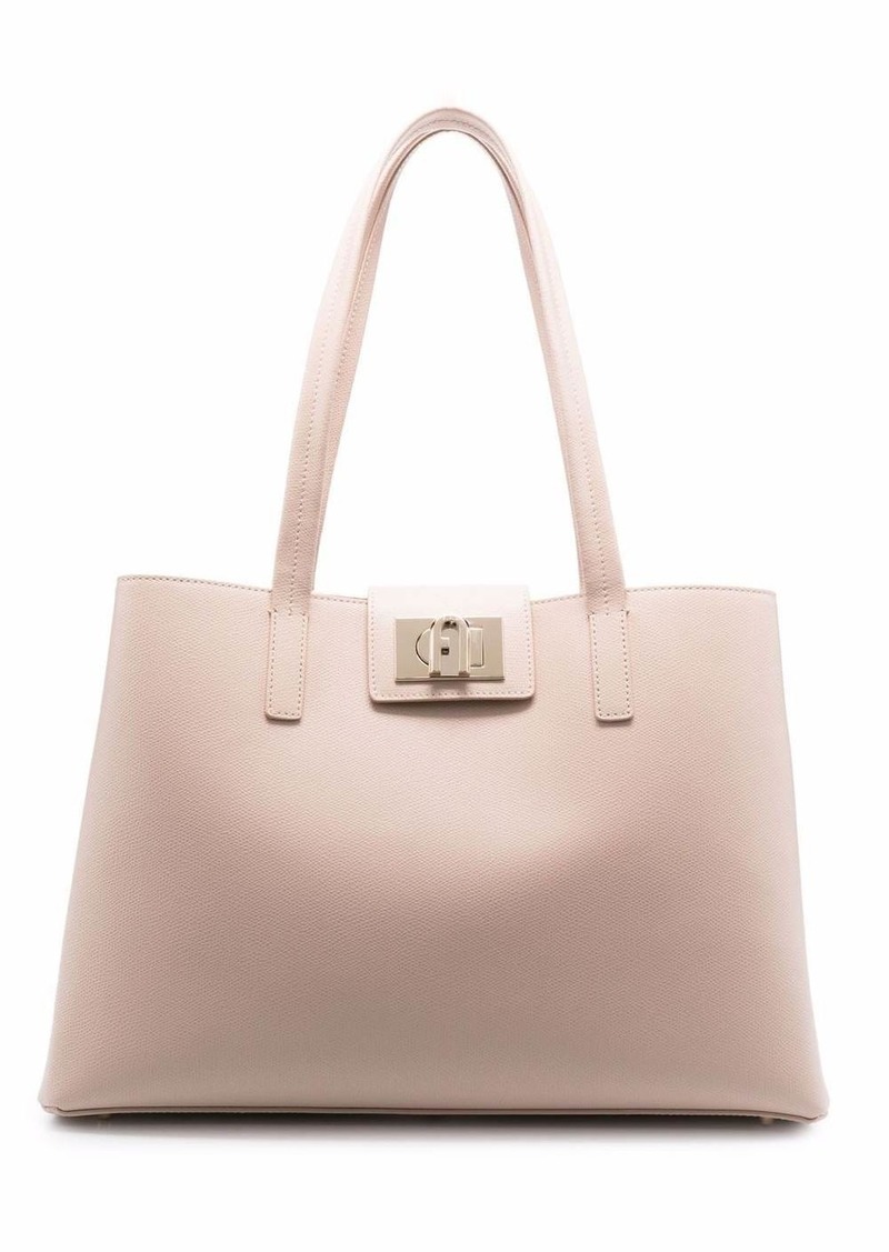 Furla 1927 leather tote bag