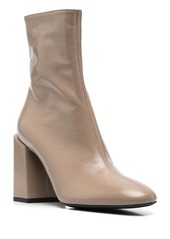 Furla 85mm block-heel leather ankle boots