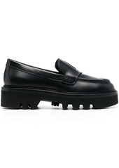 Furla Arch-logo chunky loafers