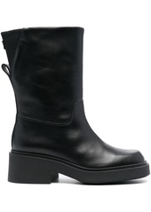 Furla Attitude leather mid-calf boots