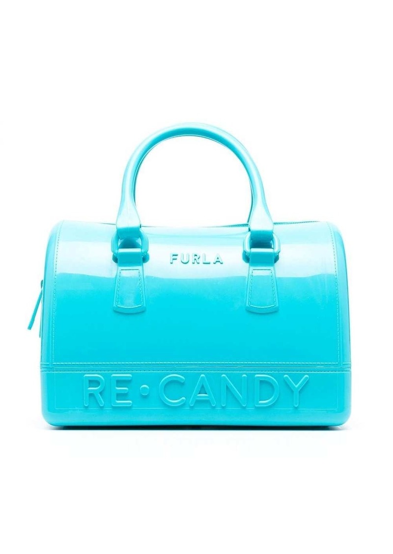 Furla Candy logo top-handle tote