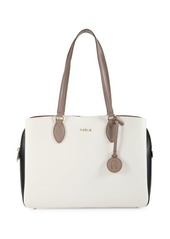 Furla Colorblock Leather Shoulder Bag