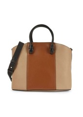 Furla Colorblock Leather Tote