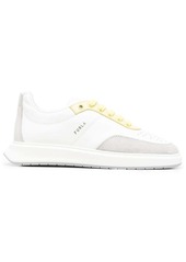 Furla contrast lace-up sneakers