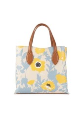 Furla Floral-Print Leather Tote