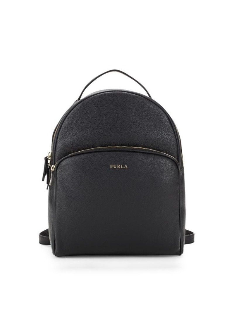 furla frida medium leather backpack