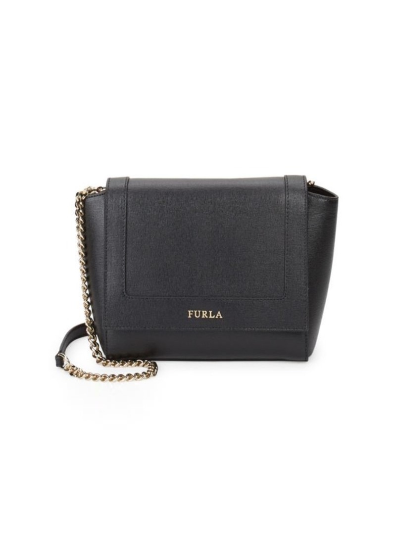 Furla Ginevra Leather Mini Crossbody Bag | Handbags