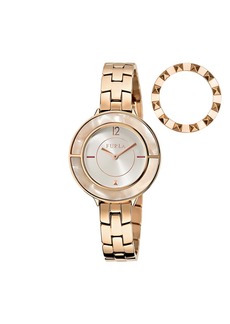 Furla Women's Club Silver Dial Stainless Steel Watch