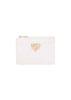 Furla heart-plaque wallet