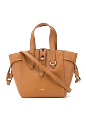 Furla leather bucket bag with gold-tone hardware