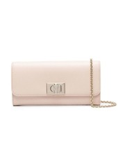 Furla leather logo-plaque wallet