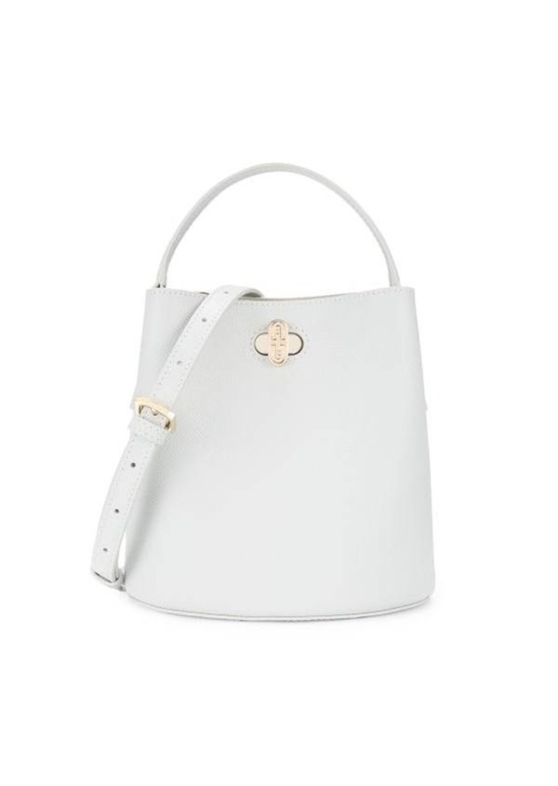 Furla Leather Top Handle Bag