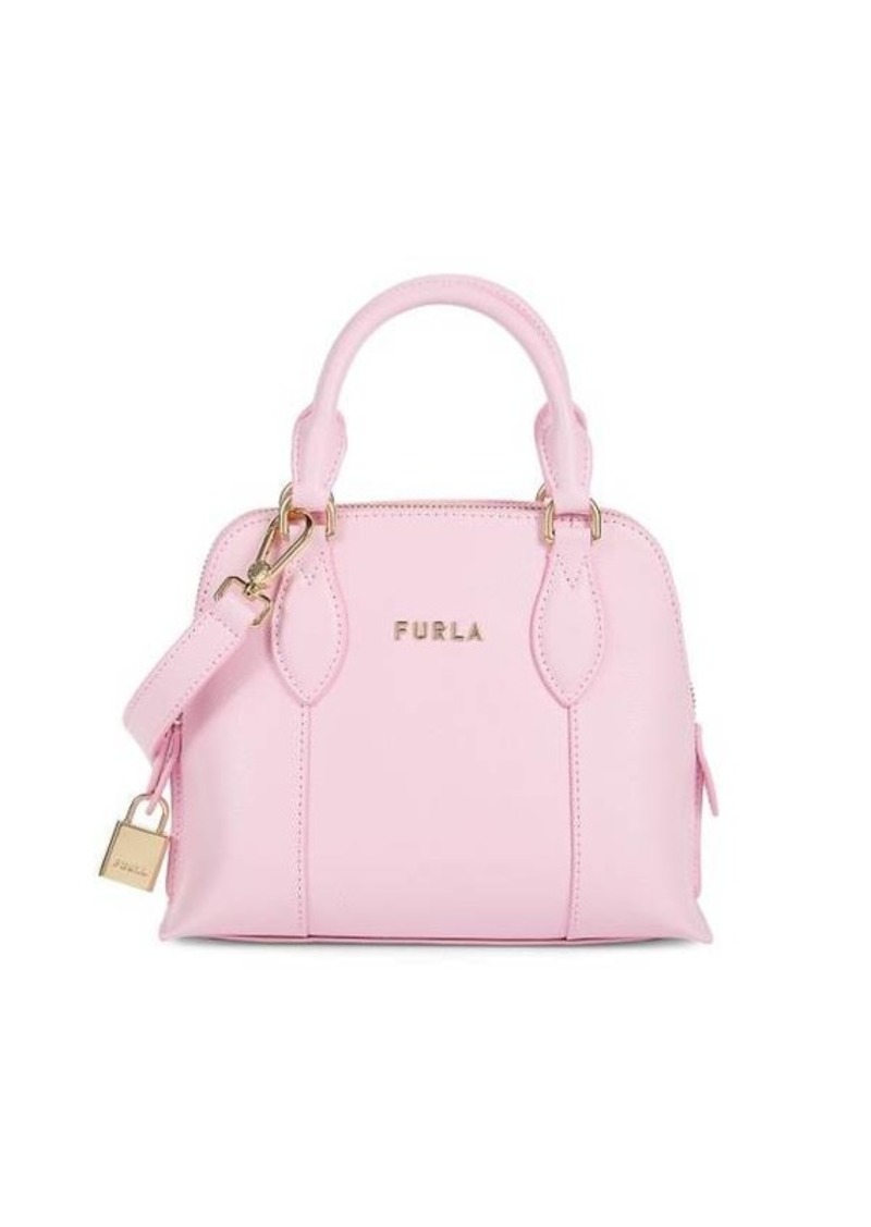 Furla Leather Top Handle Bag