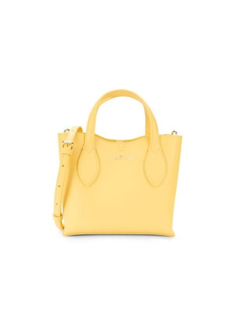 Furla Leather Two Way Top Handle Bag